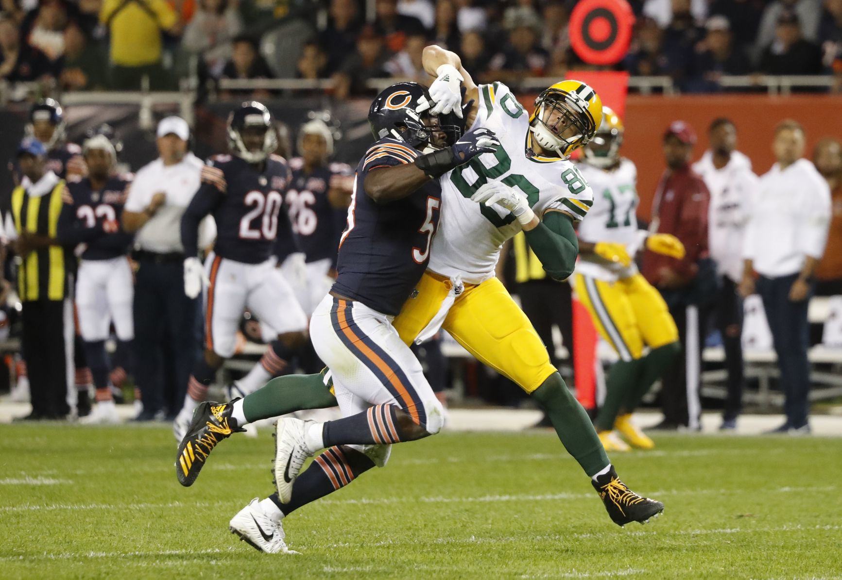 Packers 10, Bears 3